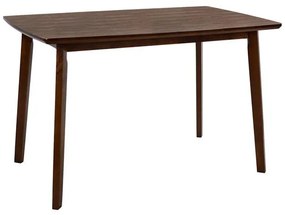 Dining Table Wooden in walnut color 120x75x76cm