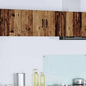 vidaXL Κρεμαστό ντουλάπι κουζίνας με ράφι Παλιό Ξύλο 80 x 31 x 40 εκ