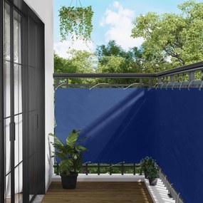 vidaXL Οθόνη Μπαλκονιού 110 x 800 εκ Ύφασμα Όξφορντ Ορθογώνιος Μπλε