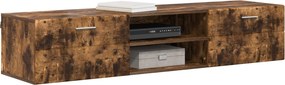 vidaXL Ξύλινο Ντουλάπι 150 x 39 x 30 εκ Καπνιστό Δρύς