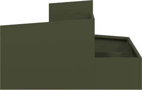 vidaXL Γλάστρα Κήπου Ελιά Πράσινη 80 x 80 x 50 εκ.