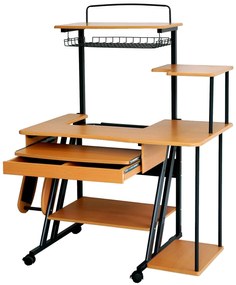 VELCO Pro Systems ΓΡΑΦΕΙΟ COMPUTER MDF L113xW75x Η141 cm velco-Κ04088