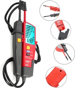 UNI-T μετρητής τάσης AC/DC UT18D, αδιάβροχος IP65, 12V έως 690V