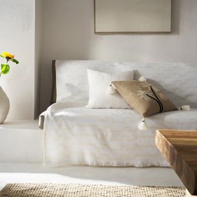 Ριχτάρι Πολυθρόνας (180x180) Gofis Home Clover Polar White 558/16