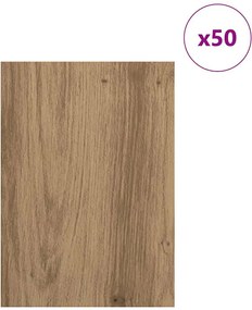 vidaXL Διακοσμητικά Πάνελ 50 pcs Artisan Oak 21 x 30 x 0,27 εκ