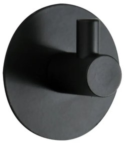 Κρεμαστράκι Τοίχου (Φ5) Bathdeco Meti Round Black