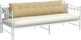 vidaXL Μαξιλάρι Πλάτης Γκρι Πράσινο 200 x 50 x 19 cm