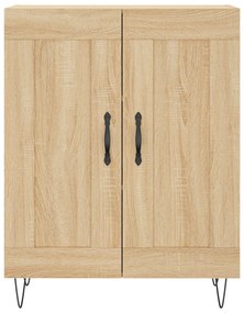 vidaXL Ντουλάπι Sonoma Δρυς 69,5 x 34 x 90 εκ. από Επεξεργασμένο Ξύλο