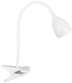 Επιτραπέζιο Φωτιστικό LED 5W Μανταλάκι Spotlight-7063-Λευκό 7063