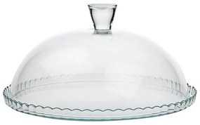 Τουρτιέρα Με Καπάκι Patisserie PB00095198 Φ32x12,5cm Clear Pasabahce Γυαλί