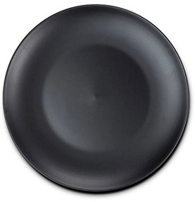 Πιάτο Κεραμικό Στρογγυλό Ρηχό Soho 10-141-050 Φ26,5cm Black Nava Ceramic