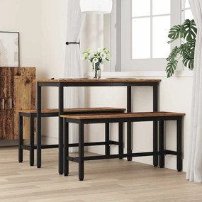 vidaXL Καθιστικό Σαλονιού 100 x 32,5 x 48,5 εκ. 2 τμχ.