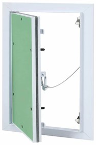 vidaXL Πάνελ Πρόσβασης Πράσινο και Ασημί 25 x 35 εκ