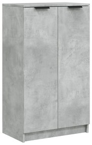 vidaXL Παπουτσοθήκη Γκρι Σκυροδέματος 59x35x100,5 εκ. Επεξεργασμένο Ξύλο