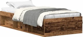 vidaXL Πλαίσιο κρεβατιού χωρίς στρώμα 90x200 εκ. Επεξεργασμένο Ξύλο