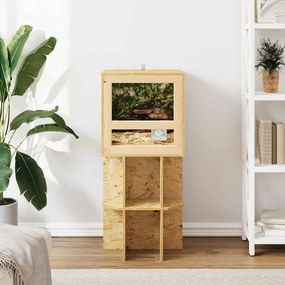 vidaXL Terrarium Καφέ 40 x 40 x 90 cm OSB