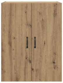 vidaXL Κρεμαστό ντουλάπι Επιτοίχιο artisan δρυς 69.5 x 34 x 90 εκ.