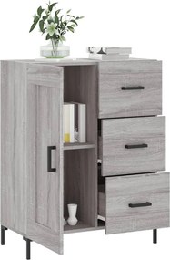 vidaXL Ντουλάπι Γκρι Sonoma 69,5 x 34 x 90 εκ. από Επεξεργασμένο Ξύλο