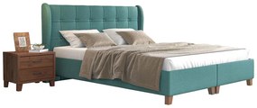 Bed OCEAN BOX with Storage space Γκρί σκούρο - Χακί