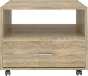 VidaXL Τραπεζάκι Σαλονιού Sonoma Δρυς 55 x 55 x 40 εκ. Επεξεργ. Ξύλο