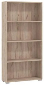 ΒΙΒΛΙΟΘΗΚΗ TOMAR 4 GREY OAK 70x24,5x142εκ 11011437