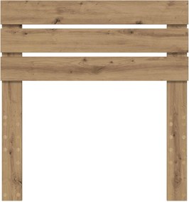 vidaXL Κεφαλάρι Artisan Oak Επεξεργασμένο ξύλο