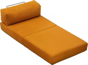 Πολυθρόνα Πορτοκαλί COMFORT 95x95x75