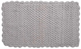 Χαλί Διαδρόμου (70x140) Silk Fashion Πλεκτό Γκρι