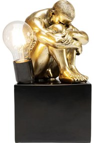 Φωτιστικό Επιτραπέζιο Nude Man Hug Χρυσό 15,5x16x29 εκ. - Χρυσό
