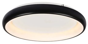 Φωτιστικό Πλαφονιέρα LED Aca Diana BR71LEDC41BKCCT Black