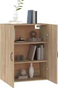 vidaXL Ντουλάπι Κρεμαστό Sonoma Δρυς 69,5x34x90 εκ. Επεξεργασμένο Ξύλο