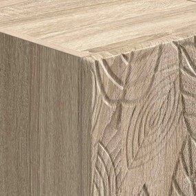 vidaXL Κομοδίνο 2 τεμ. Sonoma Δρυς 43 x 34,5 x 50 εκ