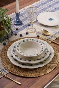 Dinner Set (24 Pieces) Blueberry White
Blue
Green