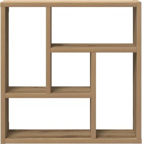 vidaXL Ράφι Τοίχου για Τεχνίτης Δρυς 45x16x45 εκ. Μοριοσανίδα
