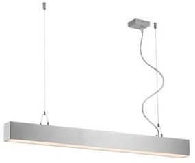 Γραμμικό Κρεμαστό Direct+Indirect L860 4000K Ανοδ. Dim. Station Ultra 3911-10086-4-U-D3 Viokef 3911-10086-4-U-D3 Ασημί