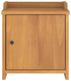 vidaXL Πάγκος διαδρόμου &quot;SANDNES&quot; 45x40x50 εκ.Πεύκο μασίφ ξύλο