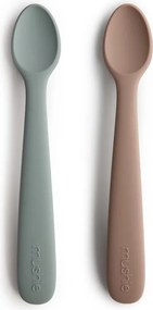 Κουτάλια Φαγητού (Σετ 2τμχ) Mushie Stone/Cloudy Mauve 66-2360272