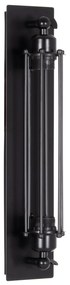 ΑΠΛΙΚΑ ΤΟΙΧΟΥ 2ΦΩΤΗ BEACON HM4463 ΜΕΤΑΛΛΟ ΣΕ ΜΑΥΡΟ 10x10x47Υεκ. - 0536070 - HM4463
