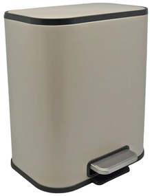 Καλάθι Μπάνιου Soul Soft Close Taupe Μέταλλο 5lt ANKOR