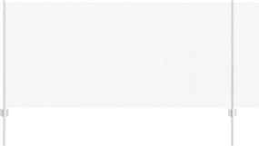 vidaXL Τεντώτο με στήριγμα Ασημί 1 x 25 m Ατσάλι