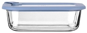ESTIA ΦΑΓΗΤΟΔΟΧΕΙΟ COLORSEAL ΓΥΑΛΙΝΟ 640ml 18.9x14.5x6.7 ΜΕ ΚΑΠΑΚΙ ΣΙΛΙΚΟΝΗΣ ΜΠΛΕ