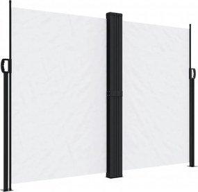 vidaXL Σκίαστρο Πλαϊνό Συρόμενο Λευκό 180 x 600 εκ.