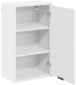 vidaXL Σετ Επίπλων Μπάνιου με συρτάρι 3 pcs Λευκό 39.5 x 36 x 88 εκ