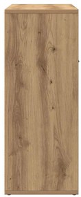 vidaXL Sideboard Artisan Oak 60x30x75 cm Κατασκευασμένο ξύλο
