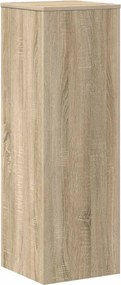 vidaXL Βάσεις Φυτών Sonoma Δρυς 33x33x100εκ. Επεξεργασμένο Ξύλο