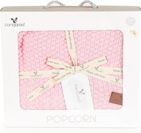 Baby blanket 80x100 cm Popcorn pink