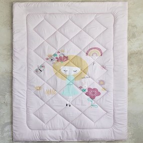 Πάπλωμα Παιδικό Fairy Love Lila Nima Single 160x240cm Microfiber