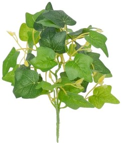 CANARIAN IVY 78232 Τεχνητό Φυτό Κισσός Καναρίων - Μπουκέτο Διακοσμητικών Φυτών - Κλαδιών με Φύλλωμα Πράσινο Υ25cm Globostar-7823 78232