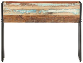 Ζαρντινιέρα 90 x 20 x 68 εκ. από Μασίφ Ανακυκλωμένο Ξύλο - Πολύχρωμο