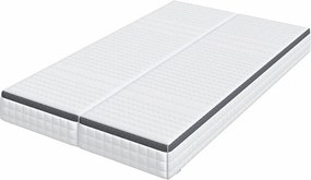 vidaXL Στρώμα 2 pcs Λευκό και Γκρι 60 x 200 cm Σαμπρέλα Bonell